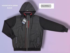 Мъжки суичер с качулка в големи размери  20 00356498