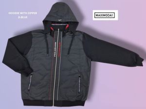 Мъжки суичер с качулка в големи размери  20 00356499