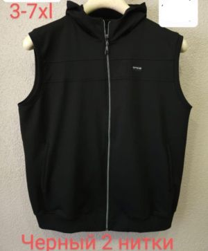 Мъжки елек от тънко трико в големи размери  20 000496