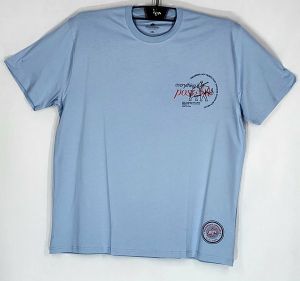 Мъжка тениска големи размери с щампа 28 000091